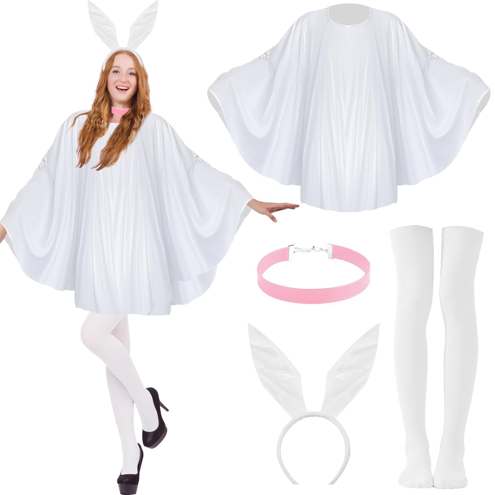 2571 4 Pcs Adult Halloween Costume Accessoriess Include Rabbit
